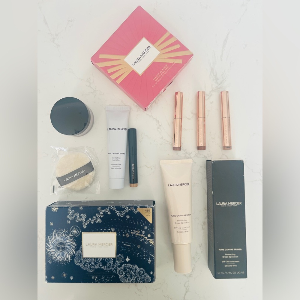NWT | LAURA MERCIER Bundle: Caviar Stick Trio + Laura’s Constellation + Primer